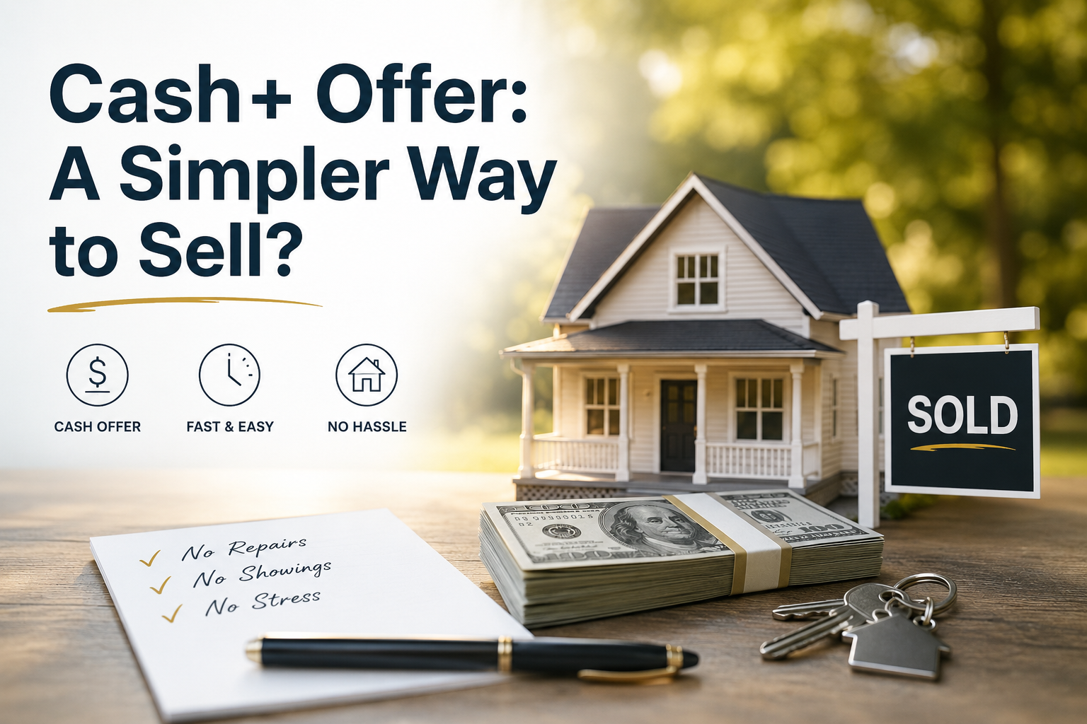 Cash+ Offer: A Simpler Way to Sell?