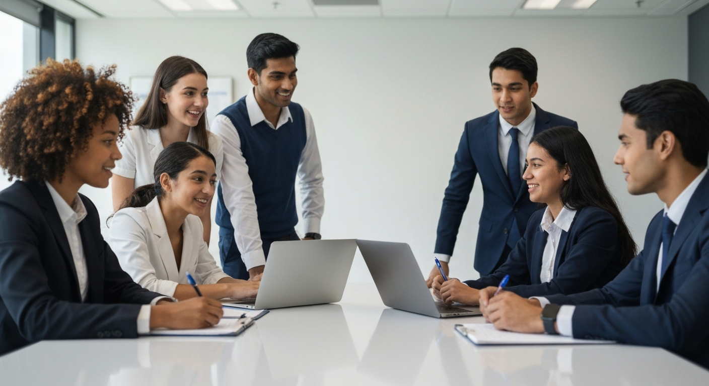Students transitioning from classroom to boardroom