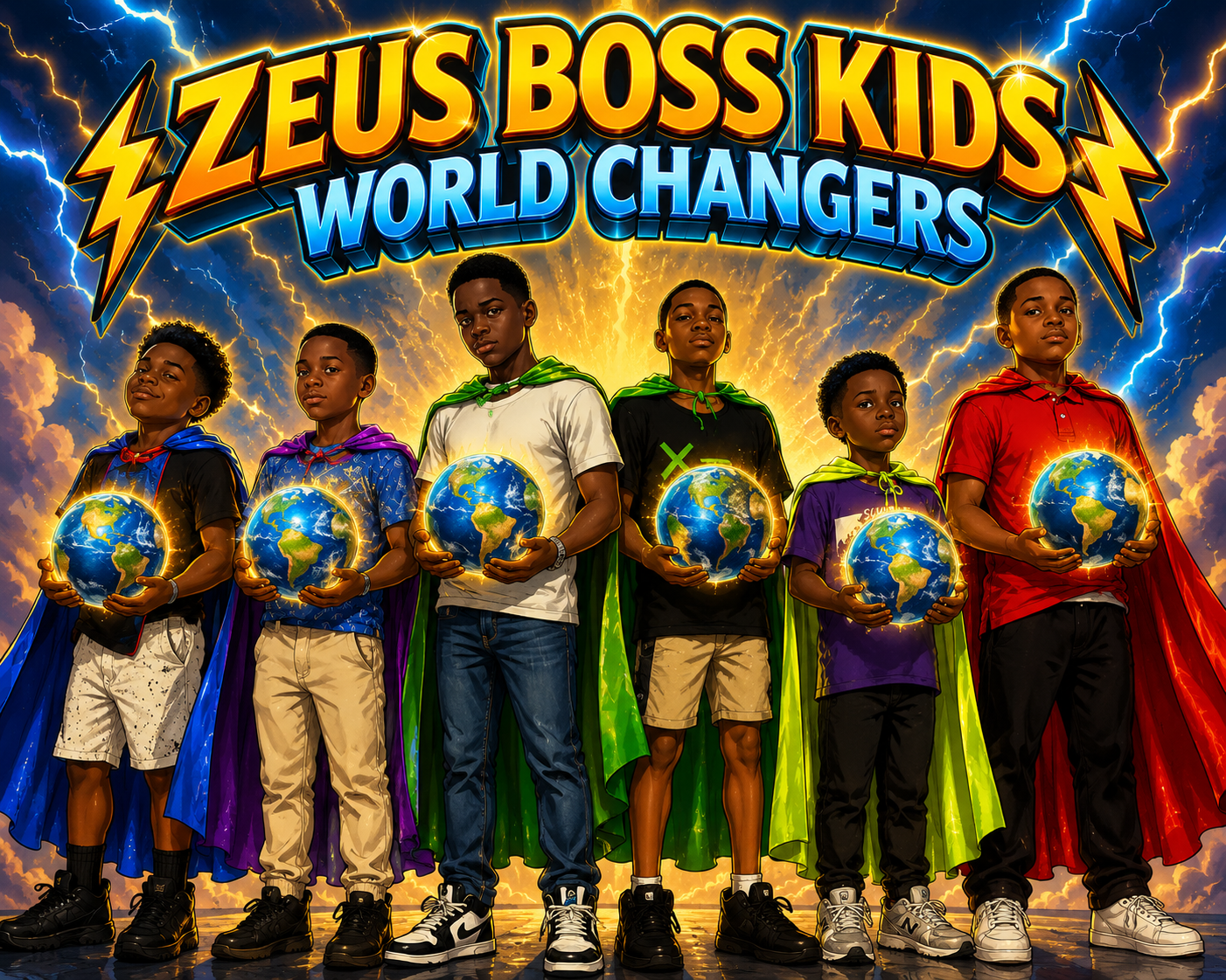 Zeus Boss Kids World Changers