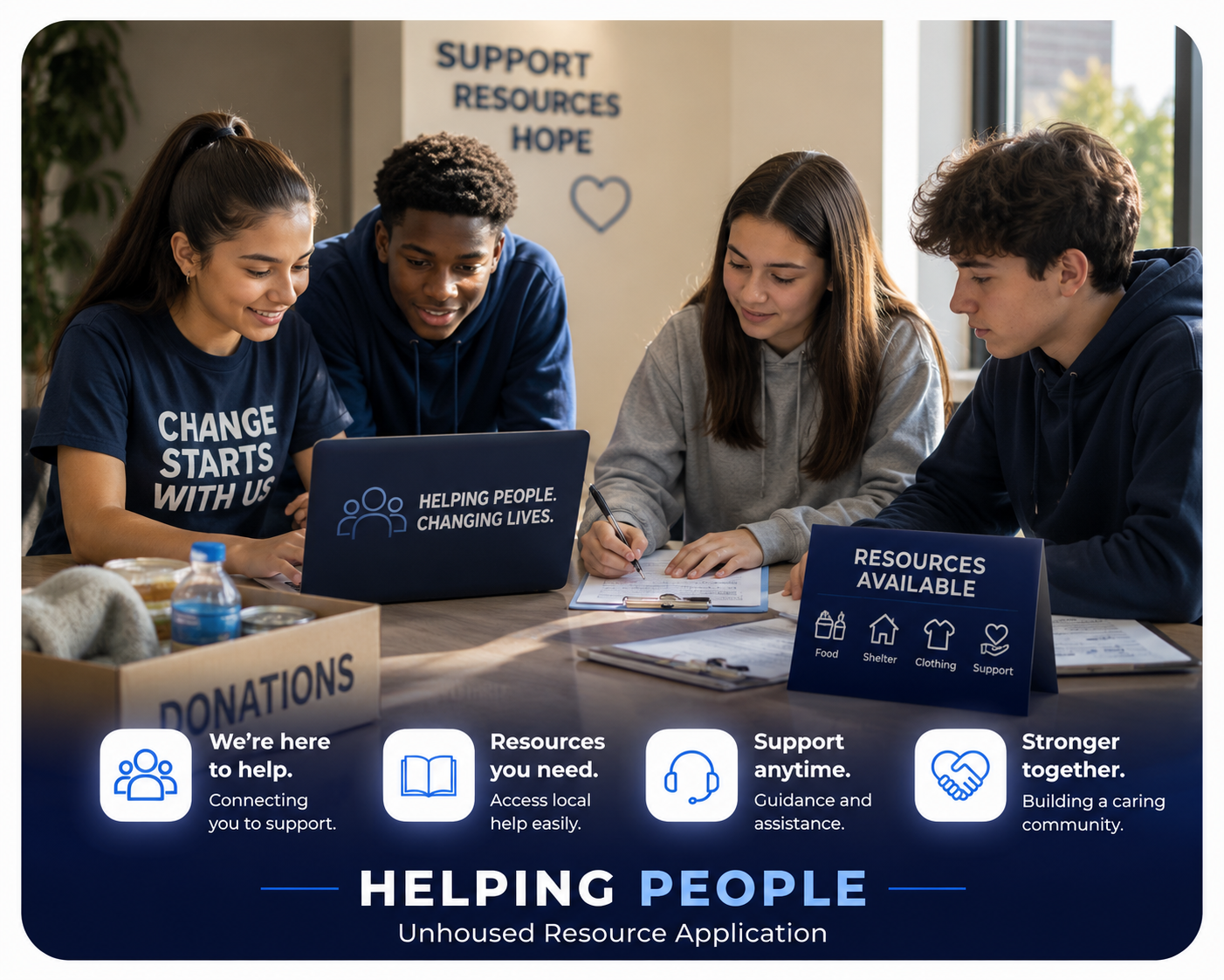 HELPING PEOPLE