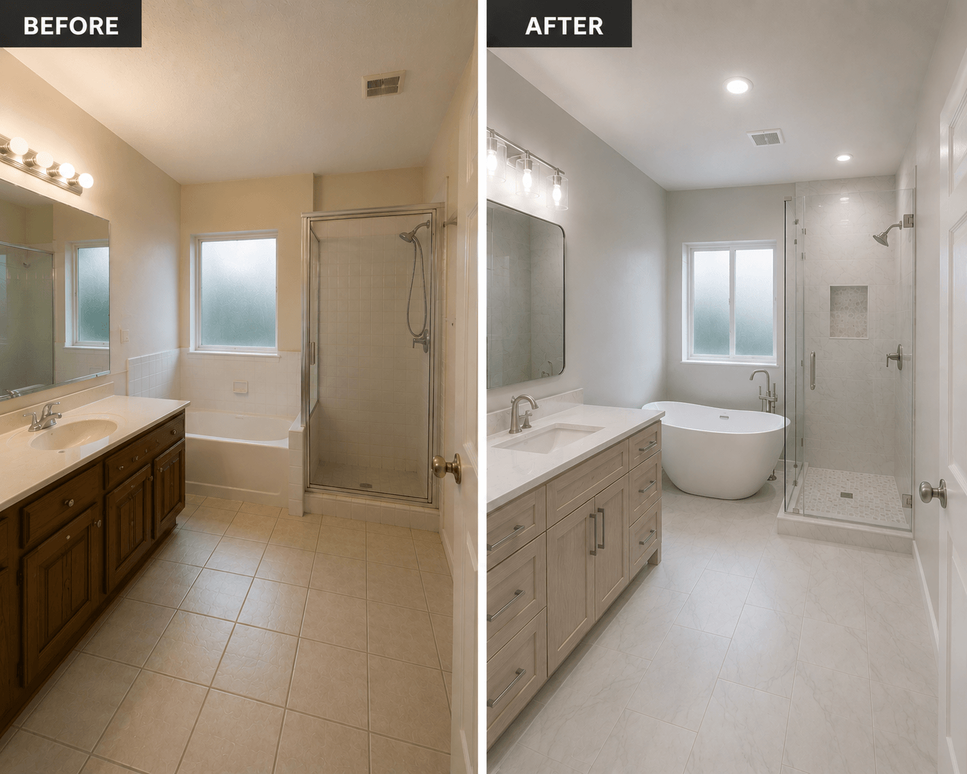 Shower Conversion