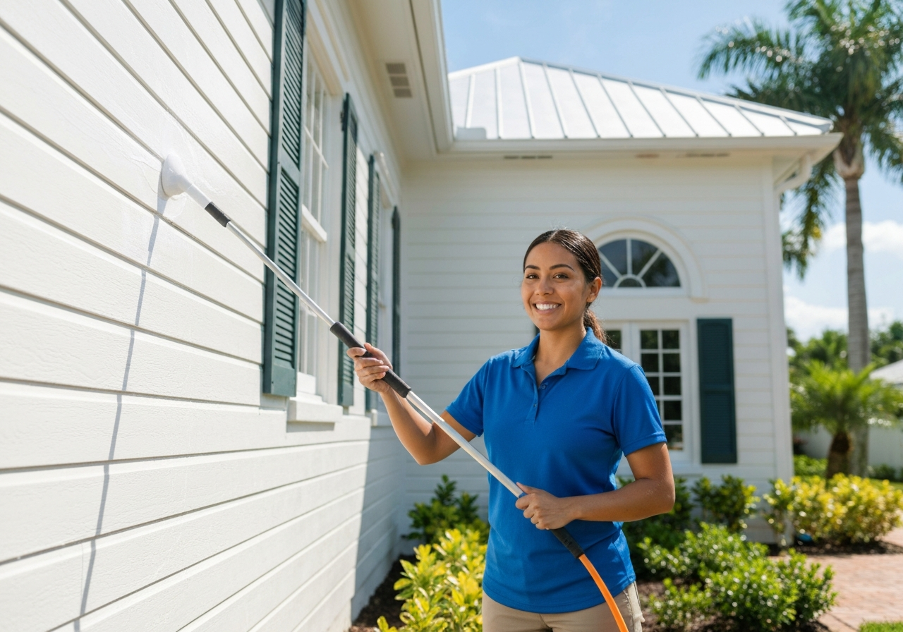 The Benefits of Soft Washing Your Home's Exterior