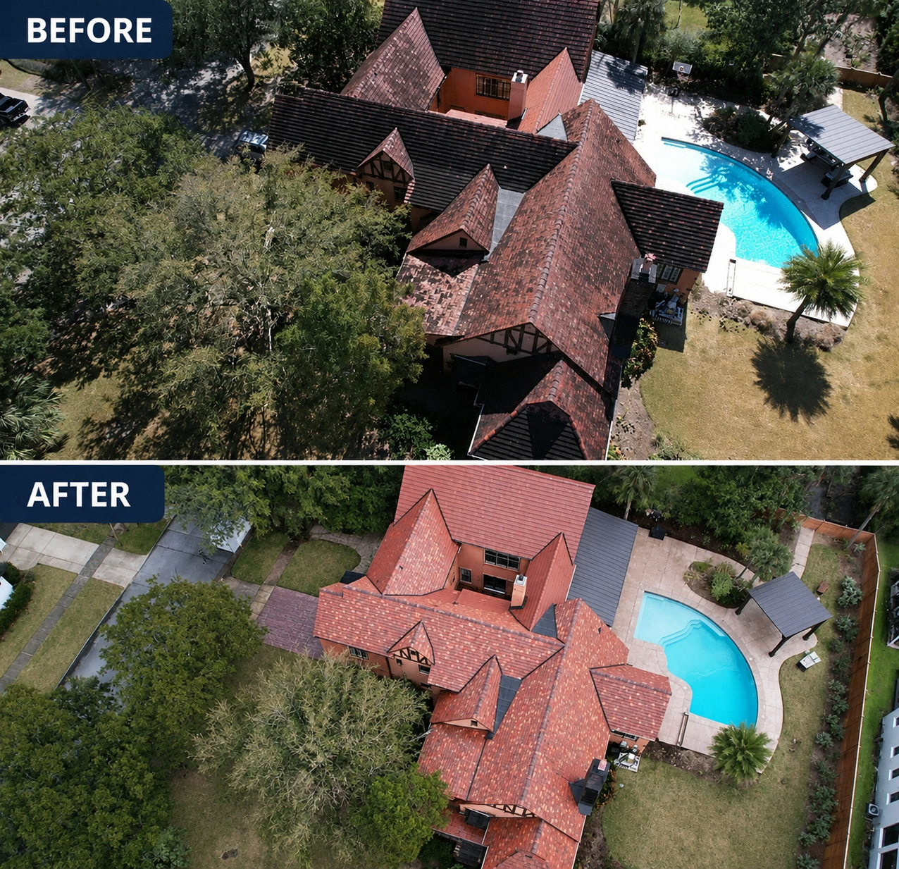 Roof Cleaning Gallery Image 3