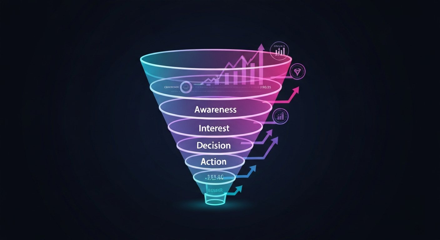 أسرار بناء قمع مبيعات (Sales Funnel) ناجح للخدمات الاستشارية