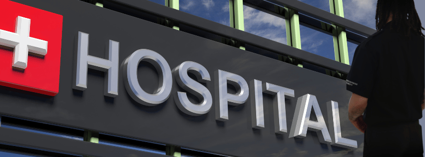 Professional healthcare environment with security