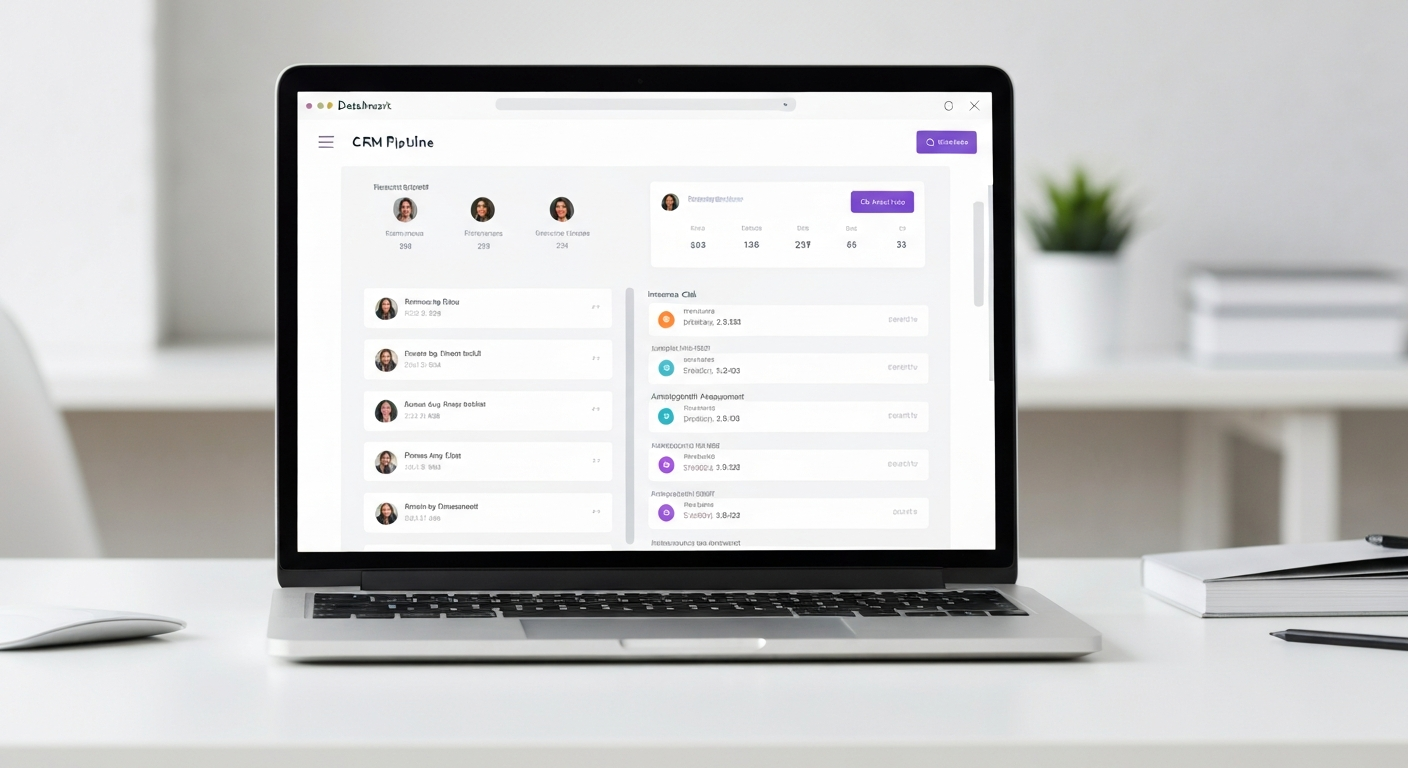 SteadyWork System CRM Dashboard
