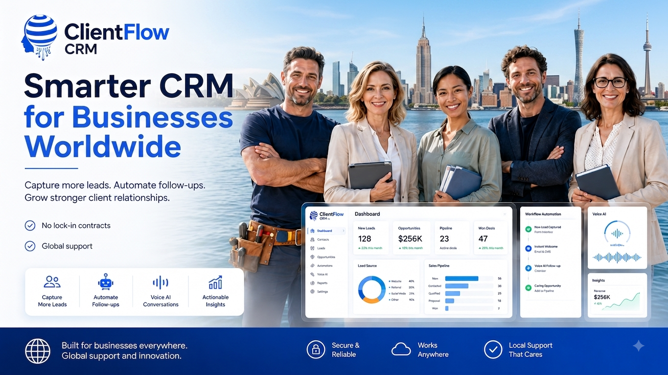 Smarter CRM for Businesses Worldwide