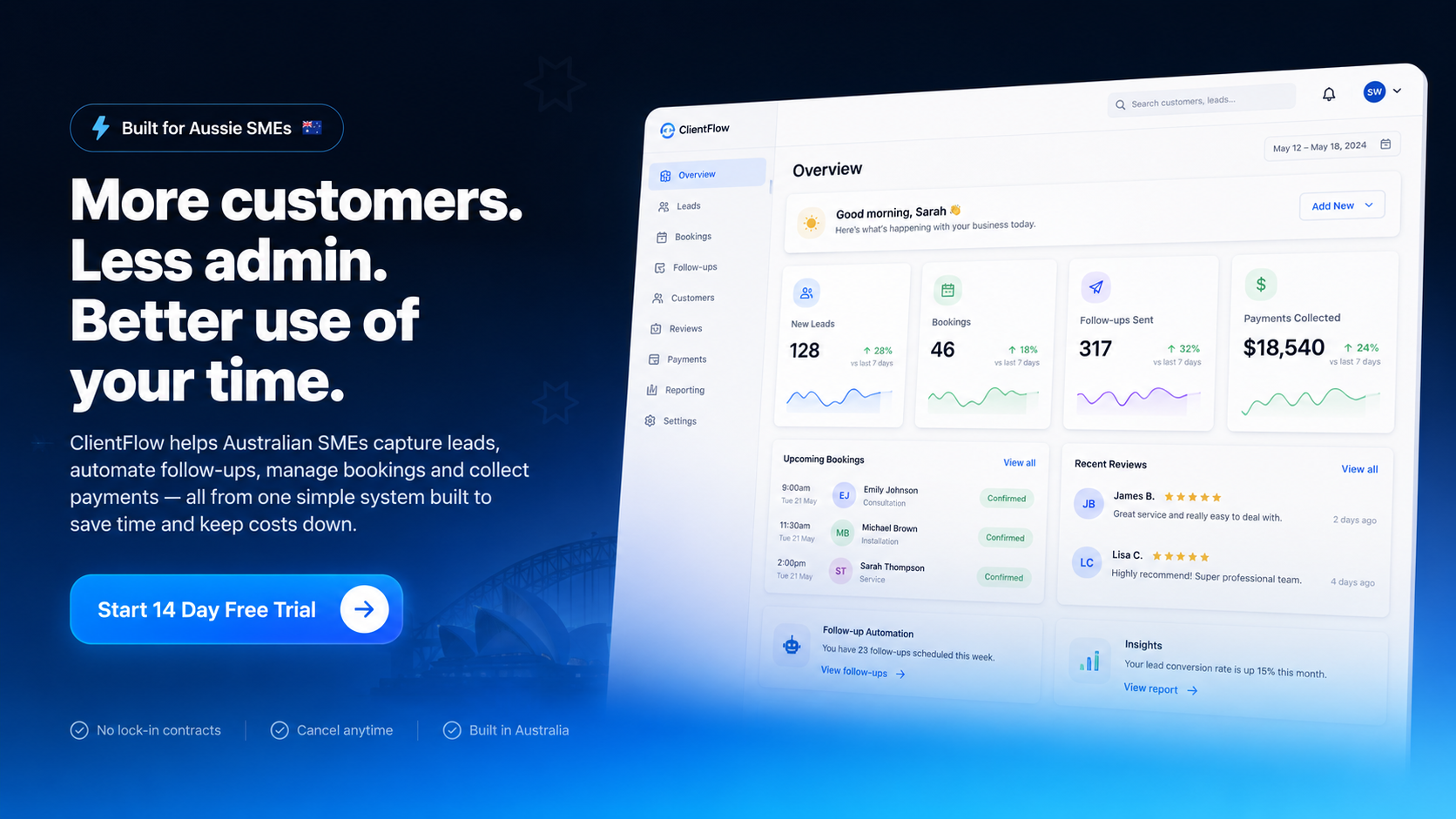 ClientFlow Hero