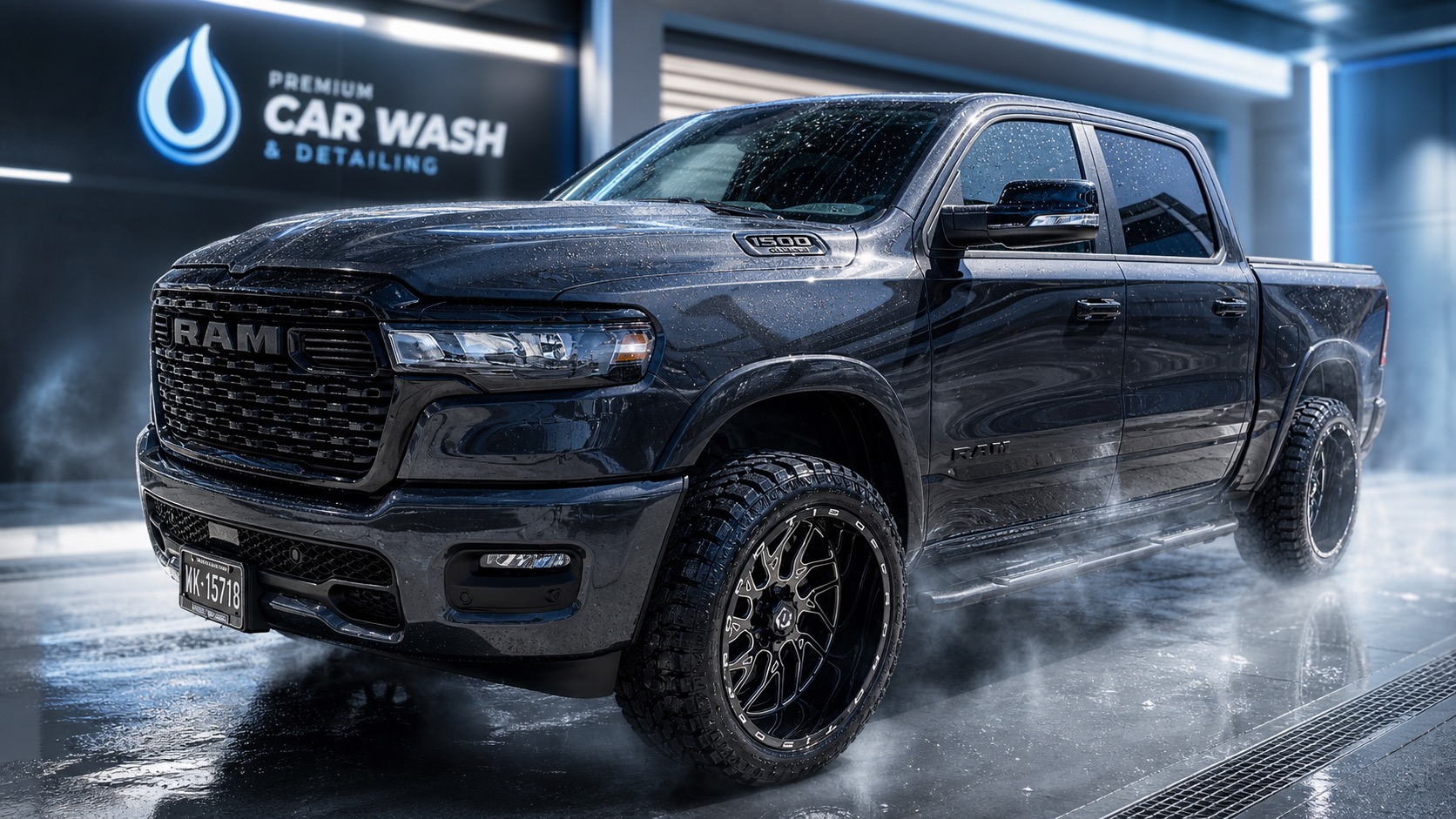 Car Wash Background