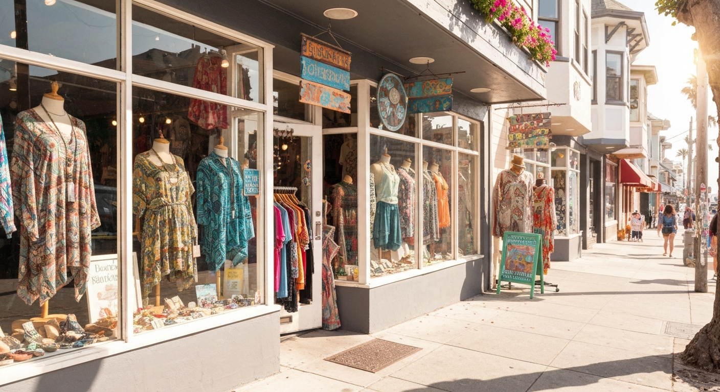 Main Street's eclectic, independent boutiques