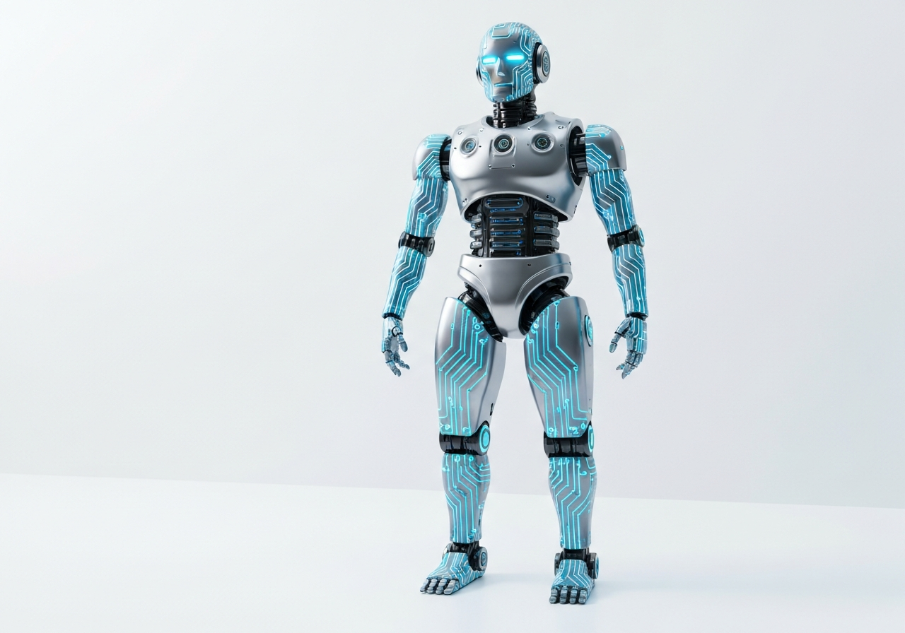 AI automation robot representing business automation solutions