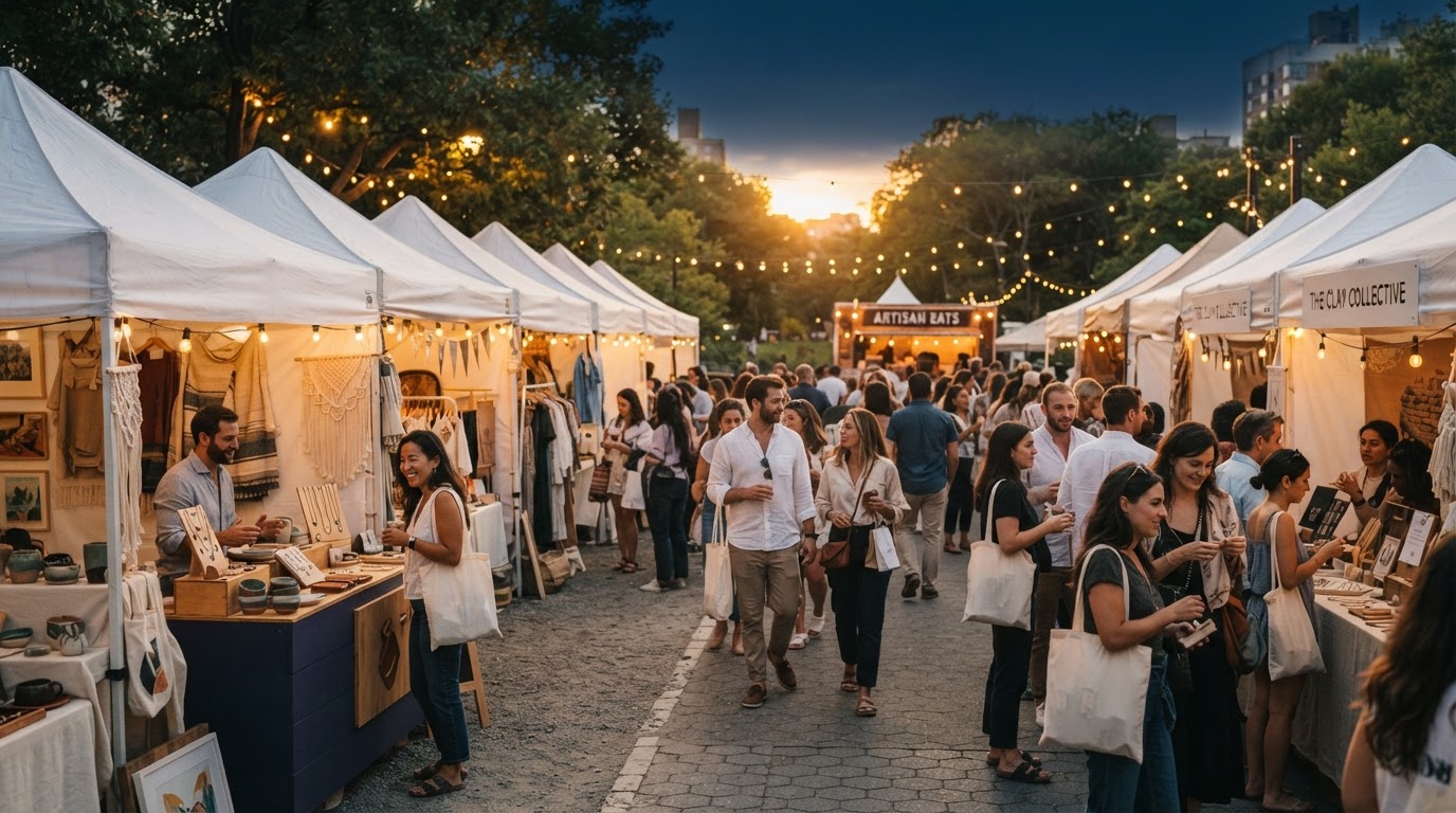 The Village Pop-Up Market — local vendors and community shopping