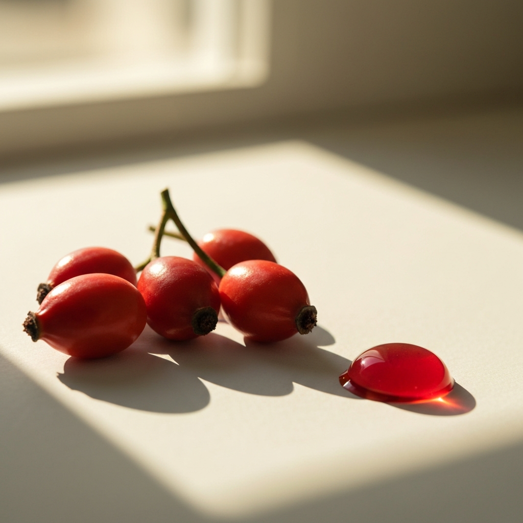 Rosehip berries and oil