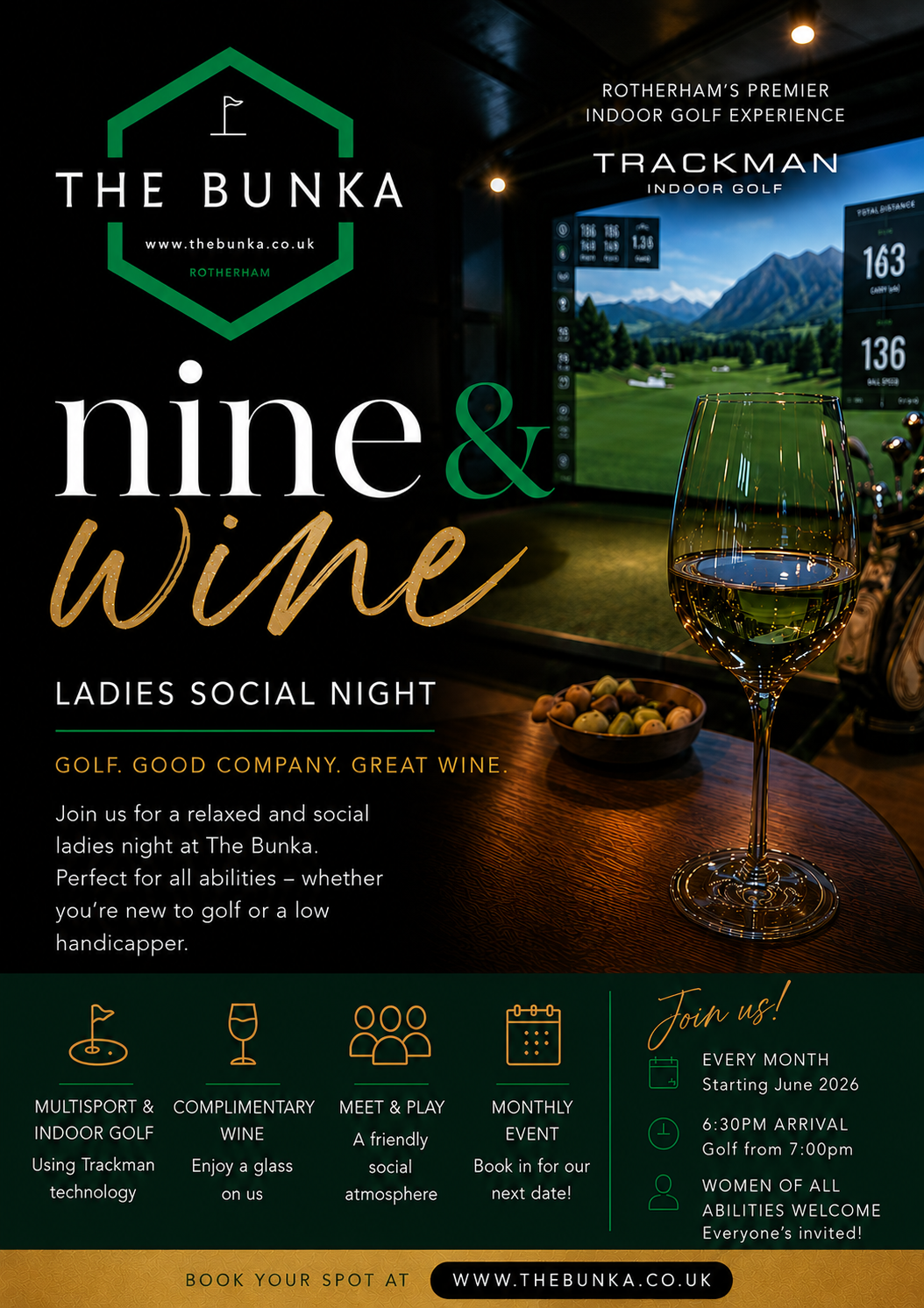 Nine & Wine Ladies Night