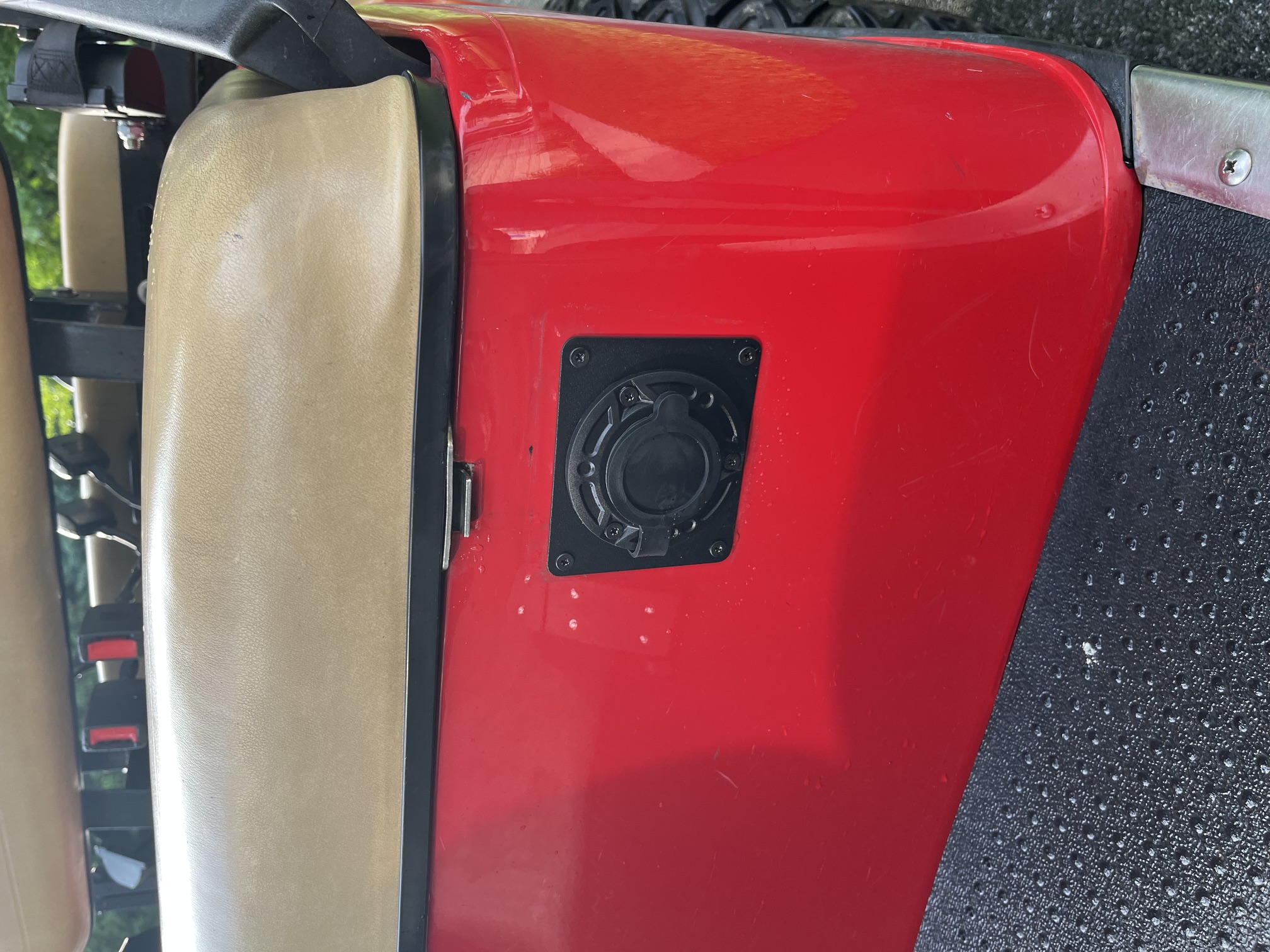 Golf cart after lithium battery installation by Shafer's, example 4