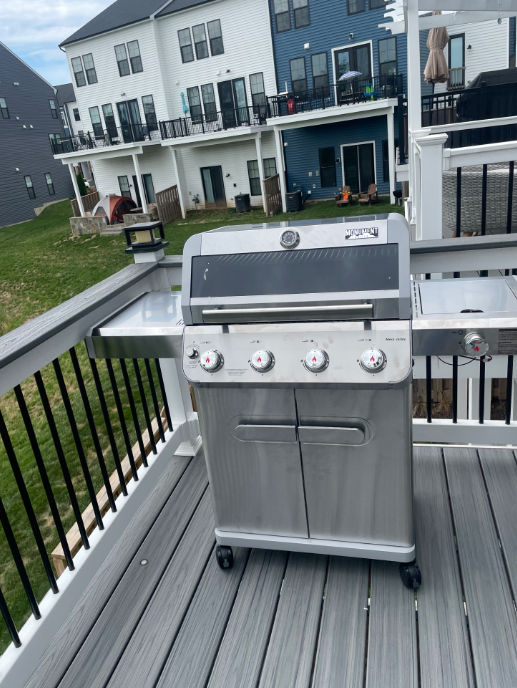 Outdoor Grill Assembly
