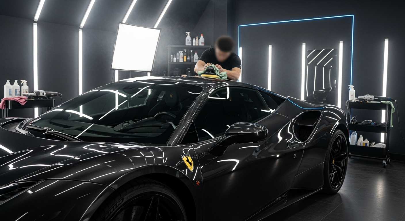Luxury auto detailing