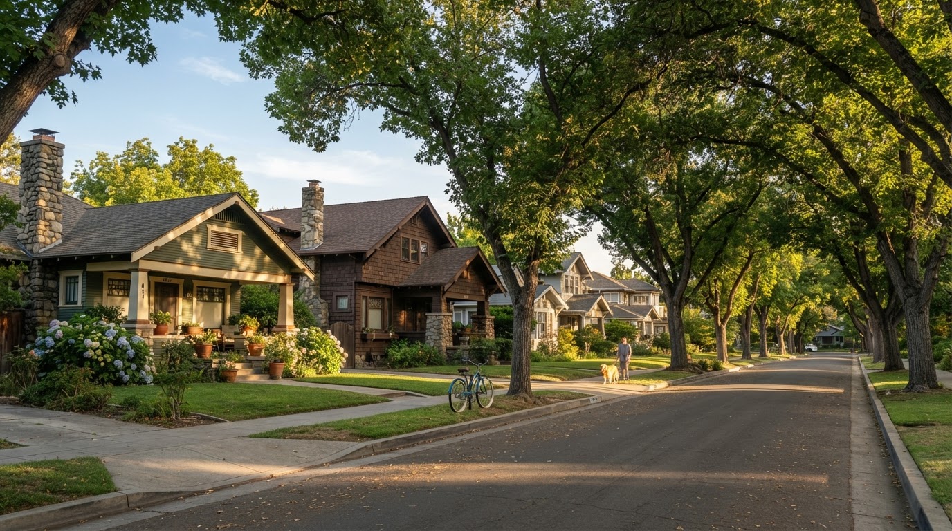 Historic Curtis Park bungalows in Sacramento, CA – Radiant EPS electrician and plumber