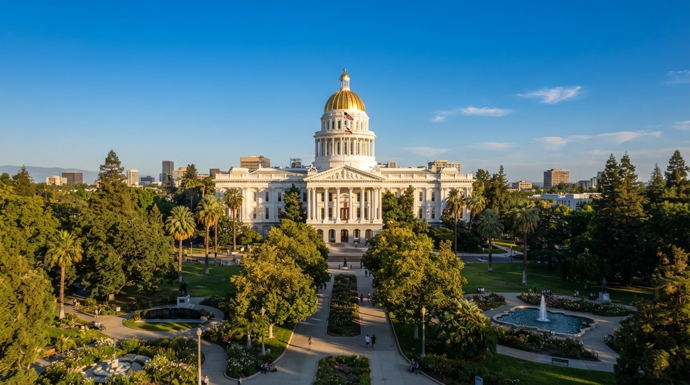 California State Capitol in Sacramento, CA – Radiant EPS electrician and plumber