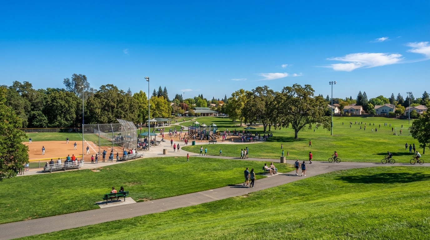 Rusch Park in Citrus Heights, CA – Radiant EPS electrician and plumber