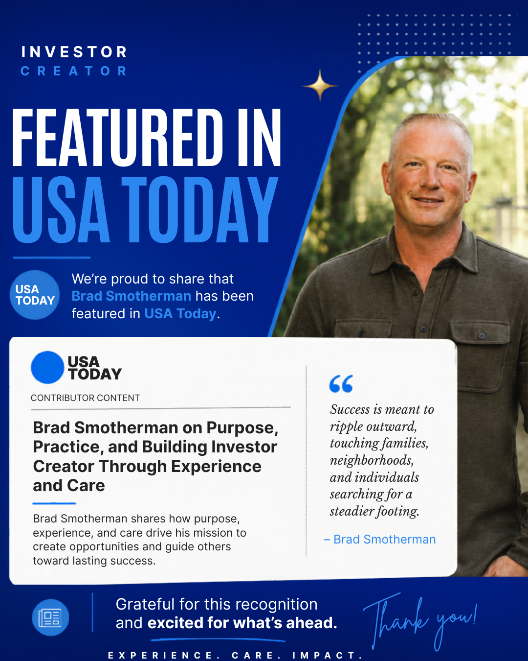USA Today Feature