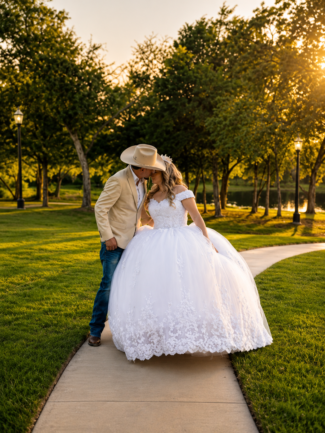 Couple on Scenic Path