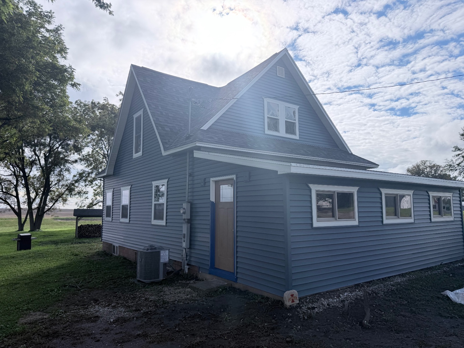 Completed Farmhouse Siding & Custom Window Wraps