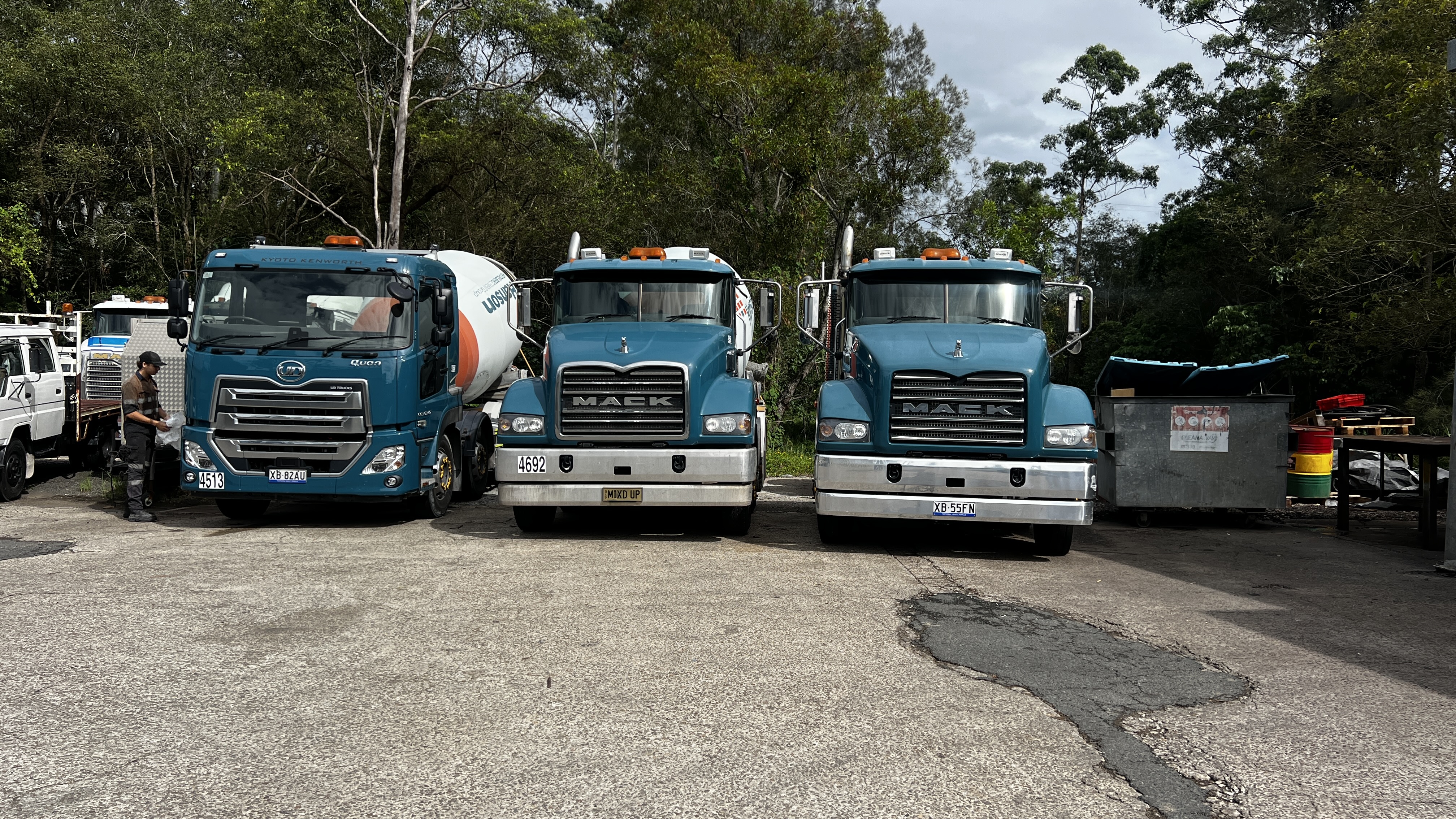 Truck workshop process