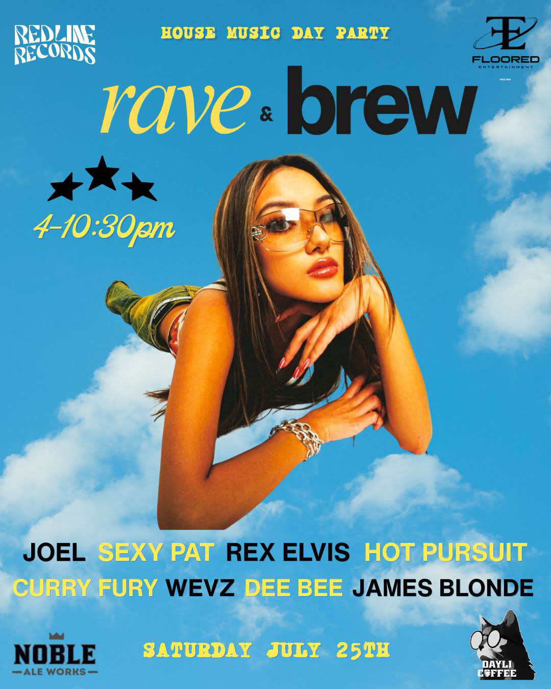 Rave & Brew Past Event Flyer