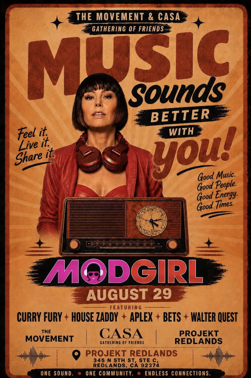 Projekt Redlands Event Flyer
