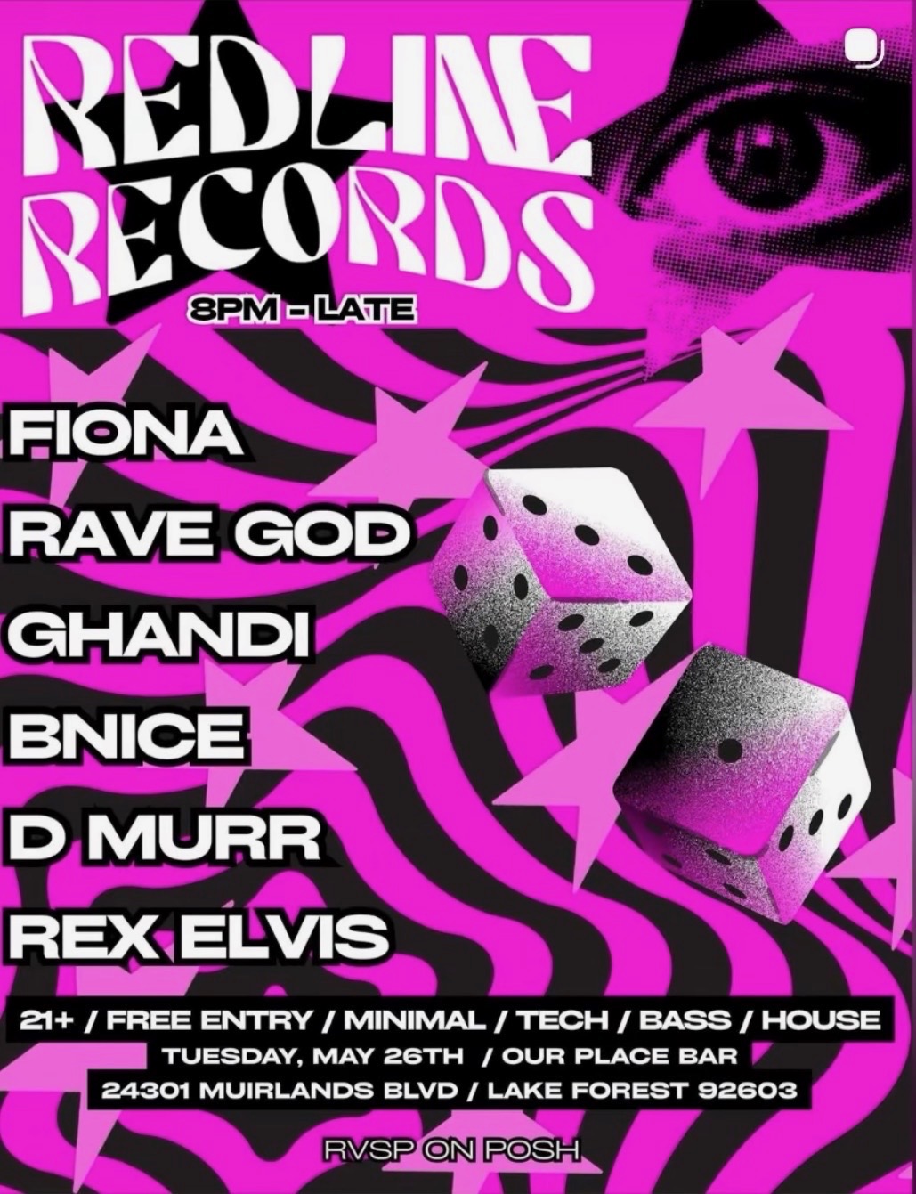 Aura After Dark featuring Curry Fury - Past event flyer