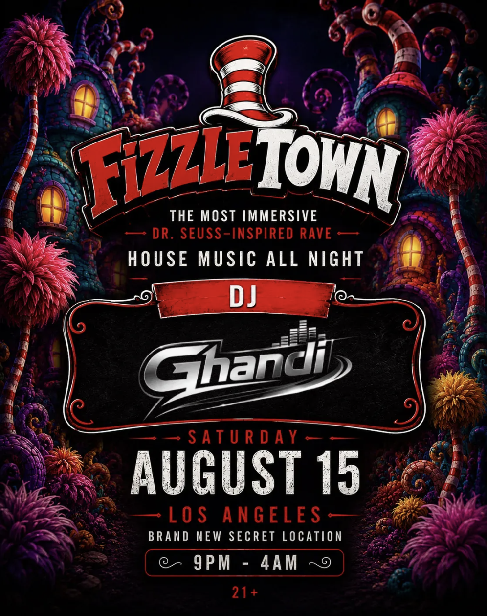 Fizzletown Event Flyer