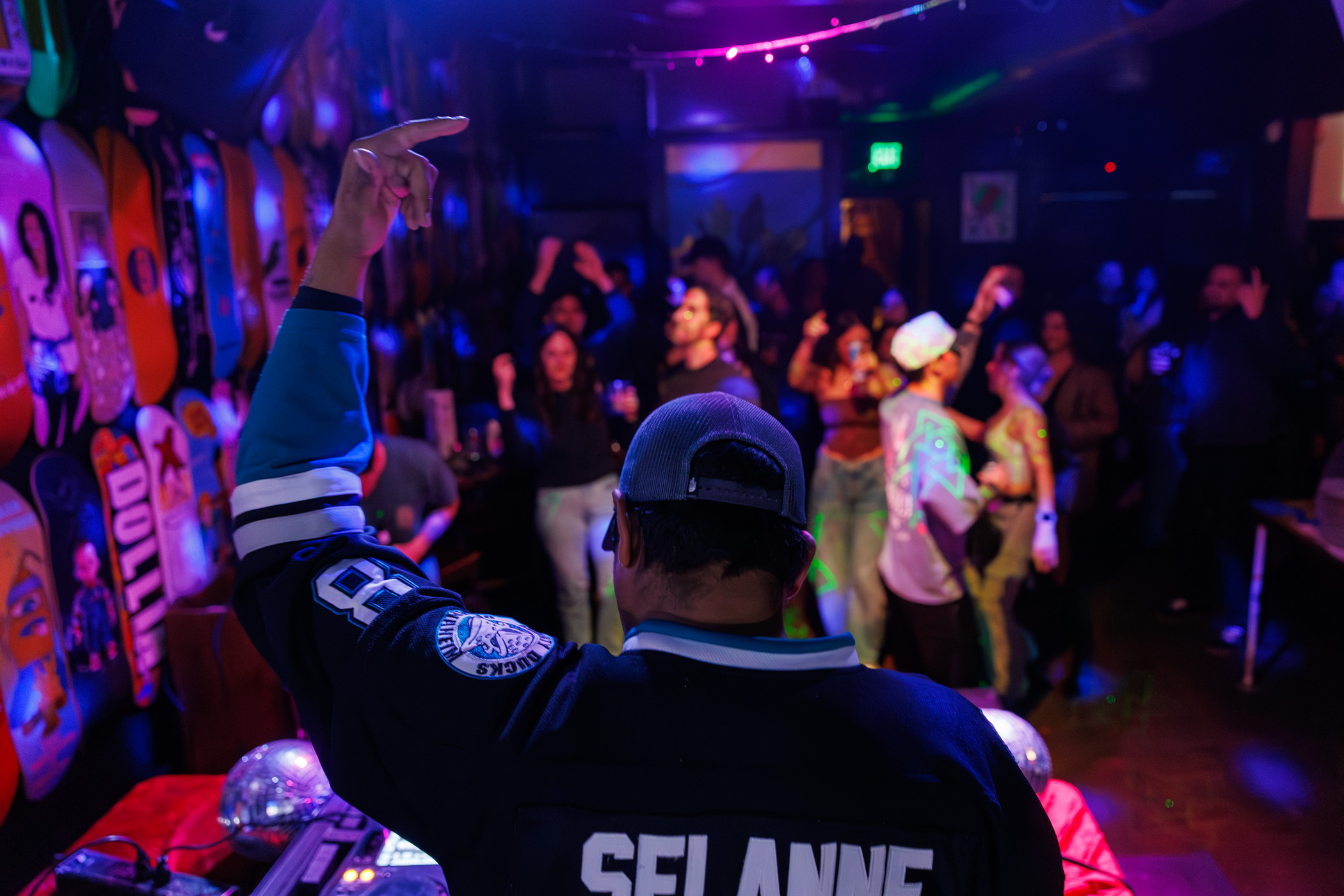 Ghandi performing live house and techno set - Gallery image 1