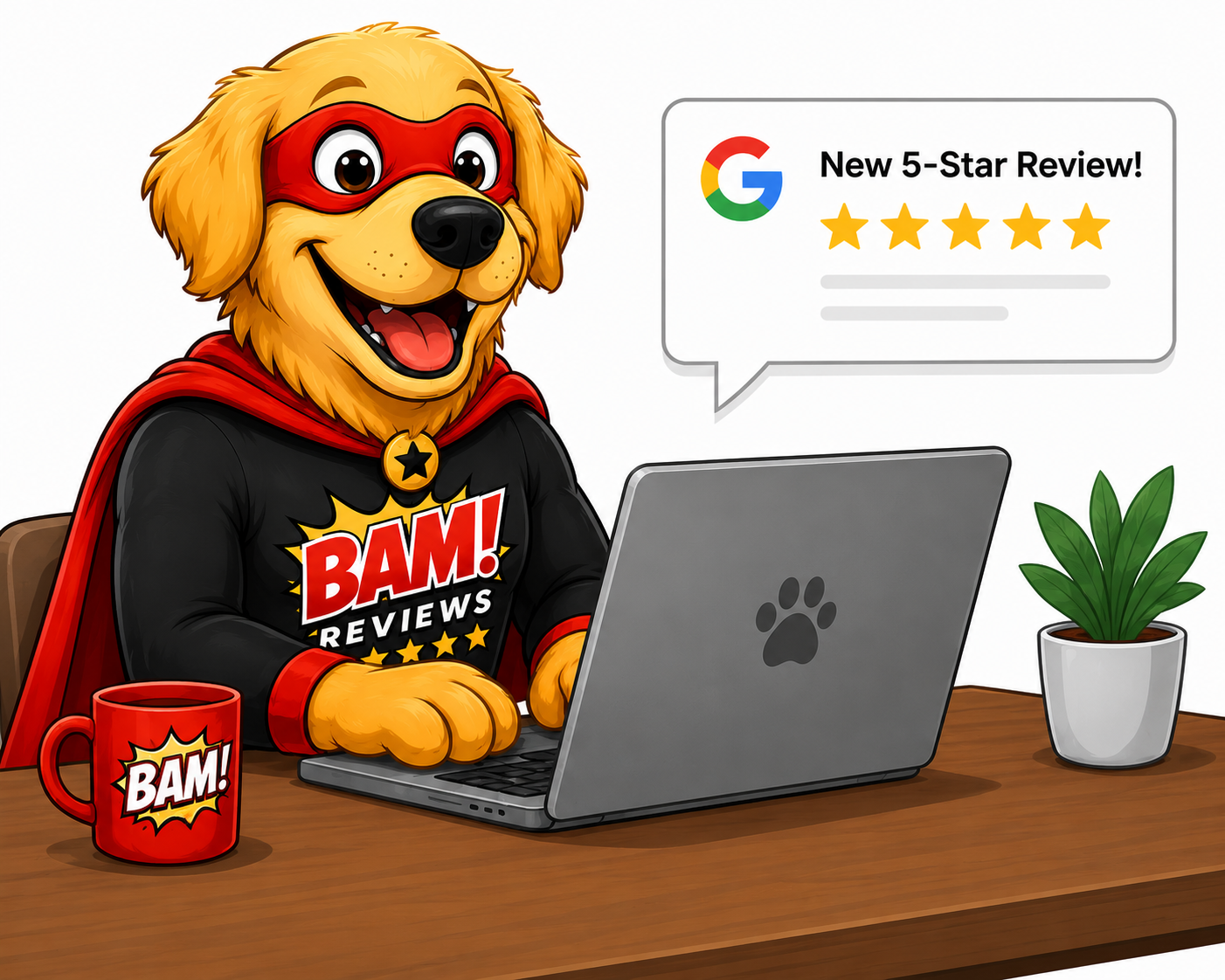 Bam Mascot Step 1