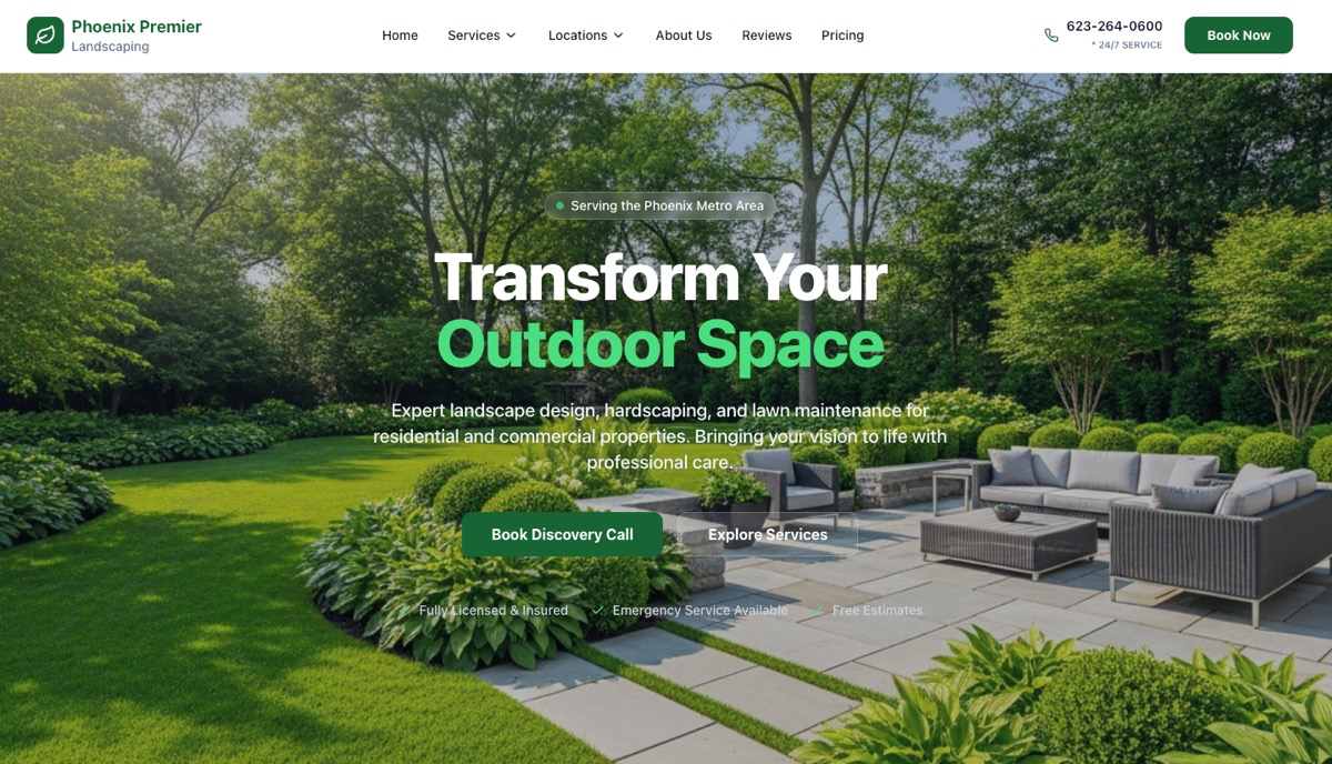 Landscaping Demo