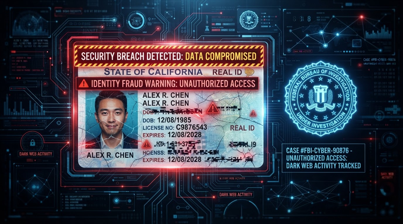 Driver's License Data Breach: FBI Investigates 153M Exposed Records
