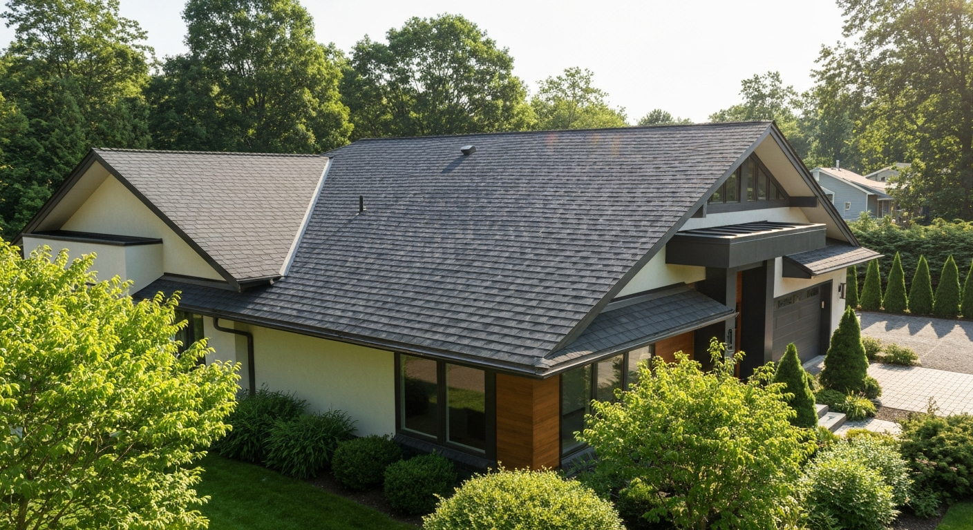 Roofing work