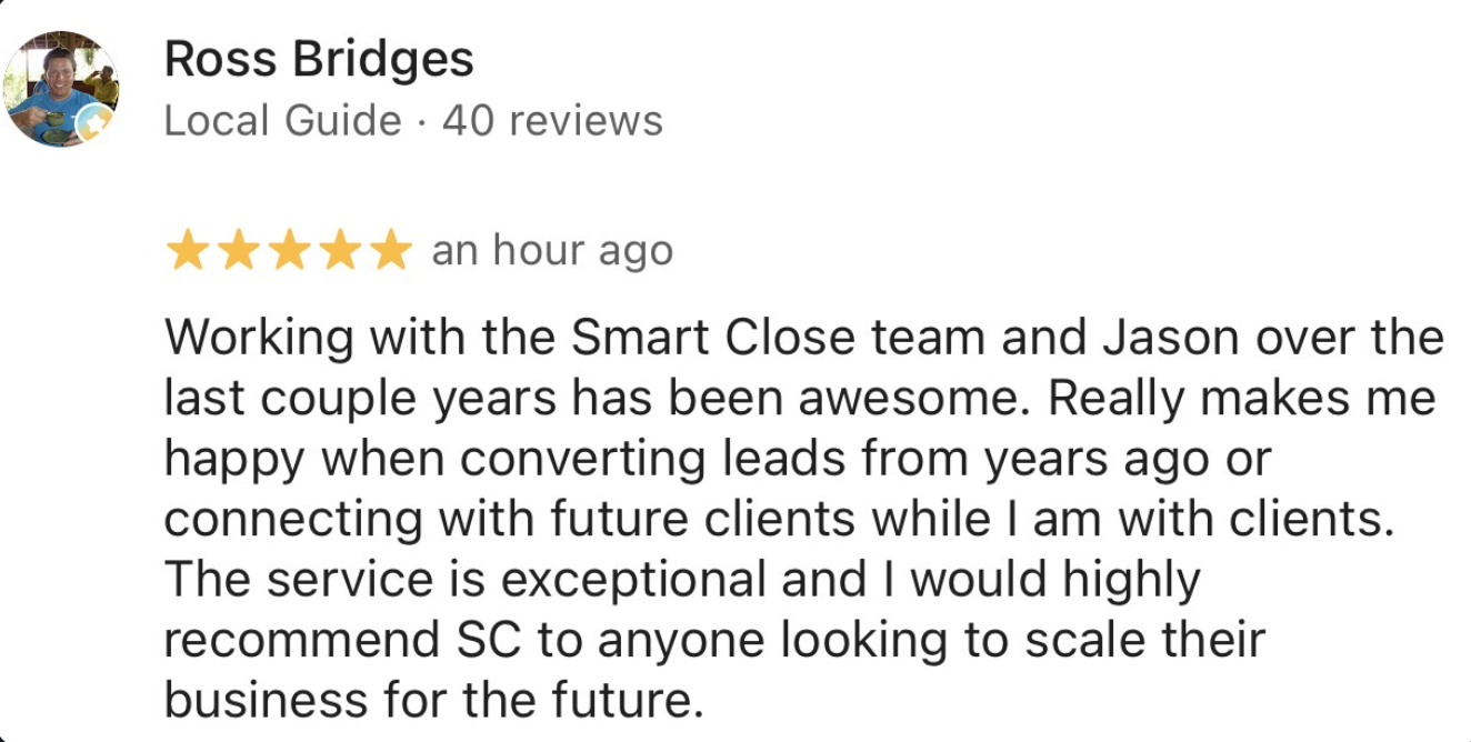 Ross Bridges Google Review
