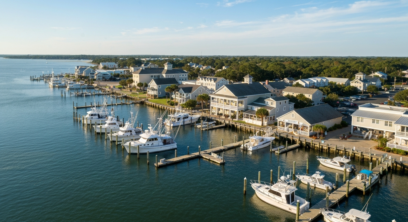 Southport NC waterfront