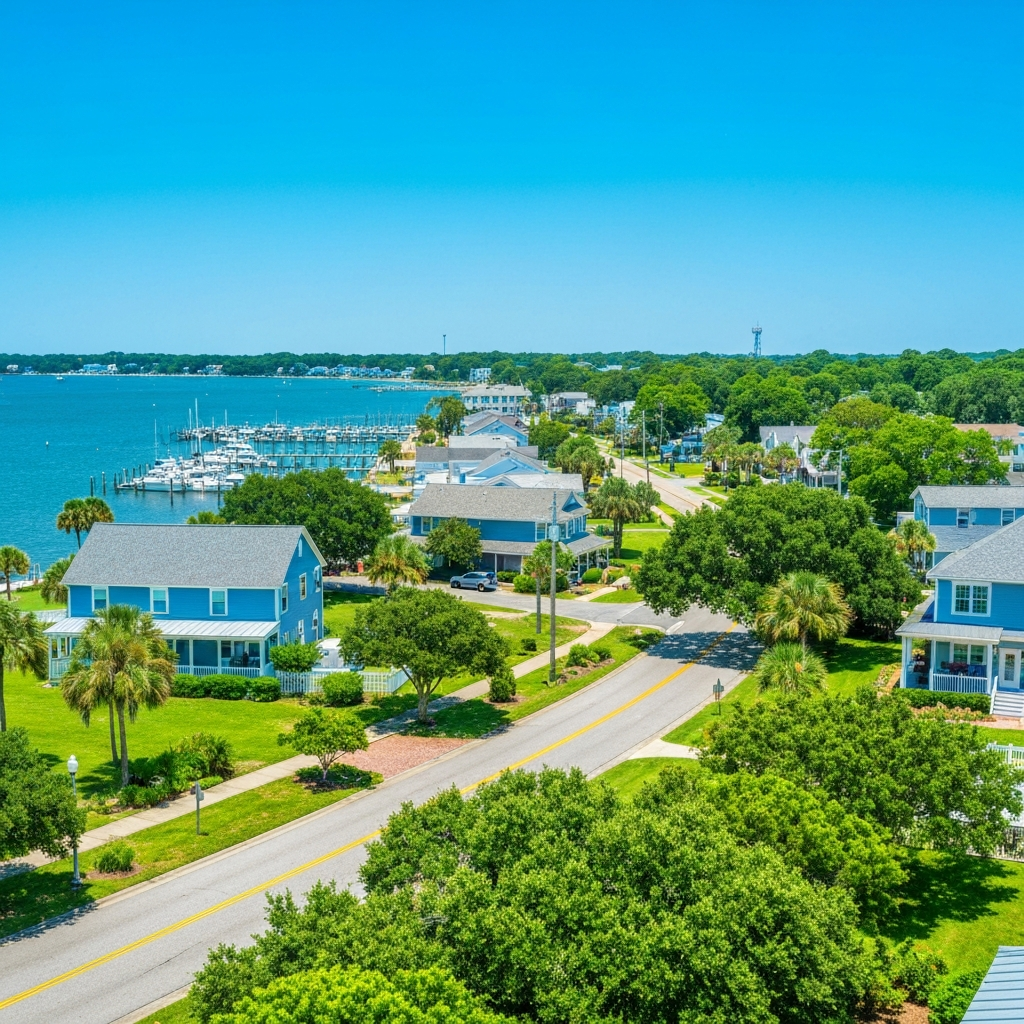 Brunswick County NC coastal landscape