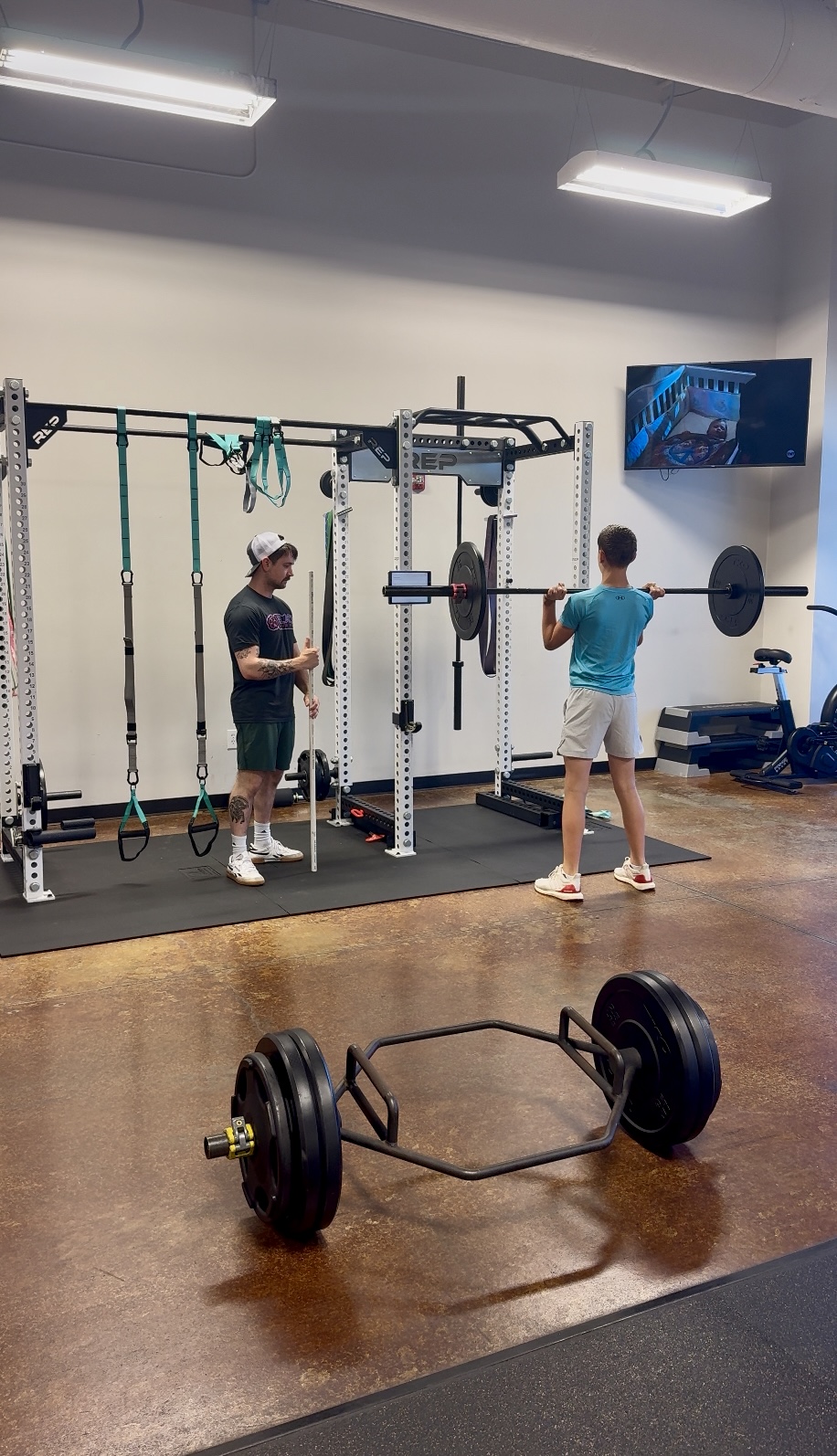 Youth strength and conditioning at Black Clover Fitness Omaha