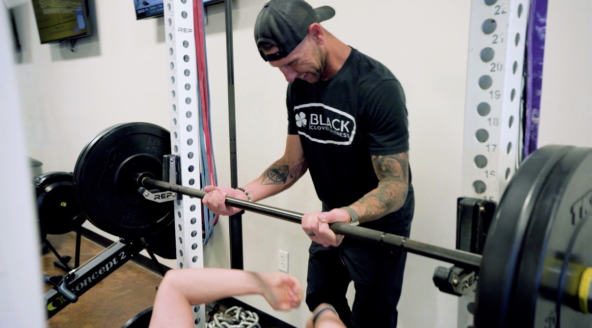 Small group semi-private personal training session at Black Clover Fitness Omaha Nebraska