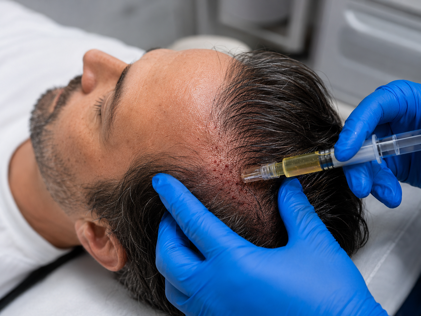 PRP Microneedling for Hair Loss