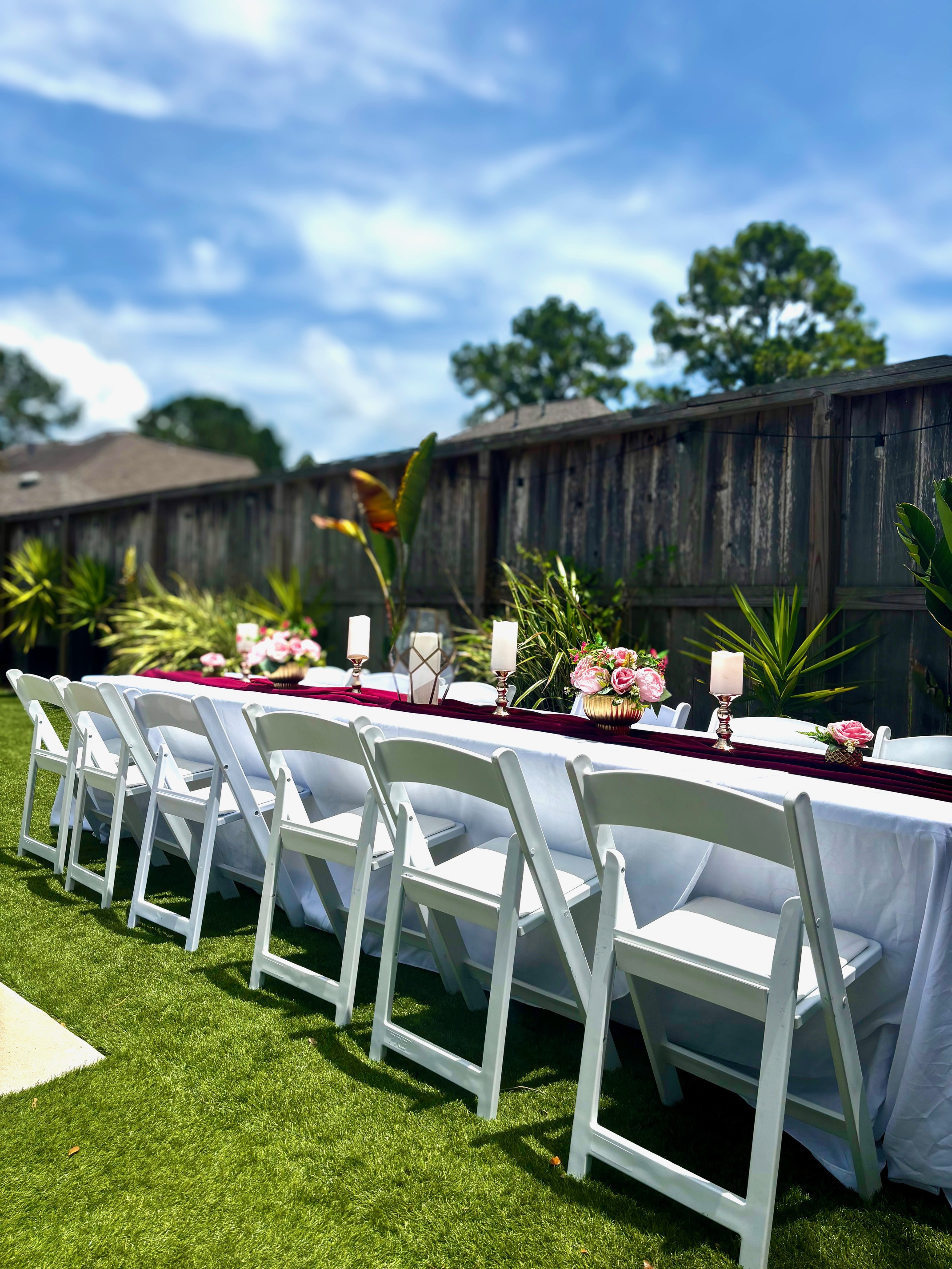 Unique Urban Events Instagram post showing party rentals in Houston - 4