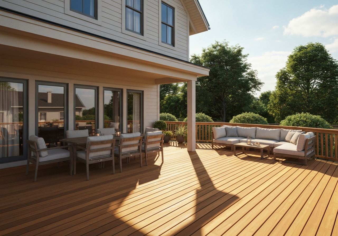 Custom deck building Rochester NY