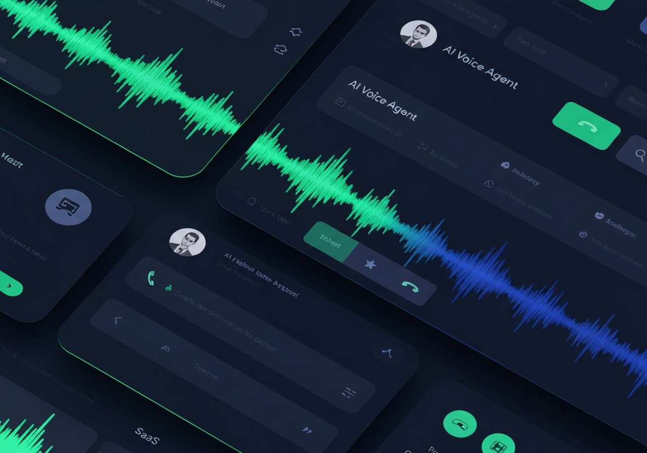 AI Voice Agents Illustration