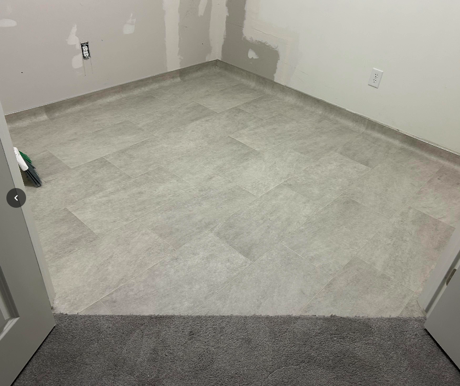 Grey Tile Flooring