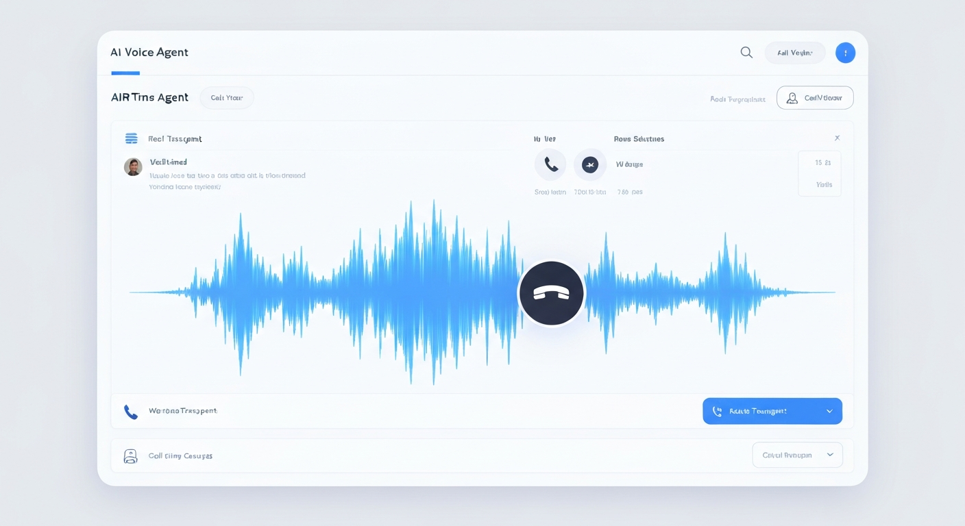A.I. Voice Agent Dashboard