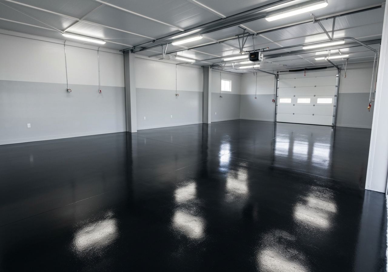 Professional floor preparation and leveling