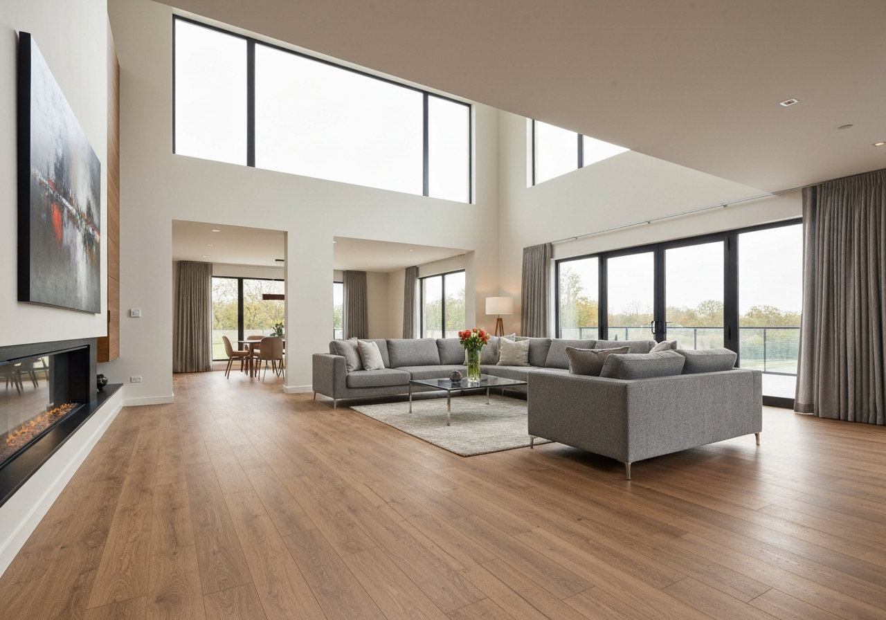 Professional baseboard and trim installation